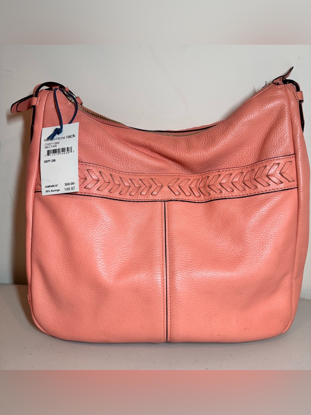 Cole Haan Leather Shoulder Bag in Nectar